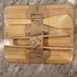 Core Bamboo Serve Set Great For Charcuterie. NWOT